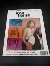 1979 AUGUST IRON HORSE MAGAZINE - MOTORCYCLE ENTHUSIAST FRONT COVER - L 7140