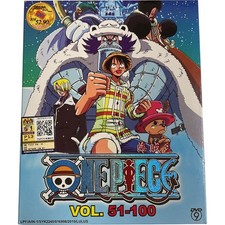 One Piece Box Set Vol 51-100 Japanese Version DVD Collection
