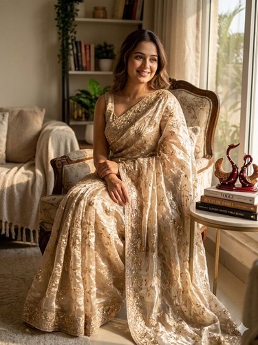 Bollywood style women saree - style,