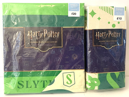 Harry potter slytherin duvet - potter,