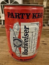Man Cave / Home Bar - 1999 Rare Budweiser Empty Keg