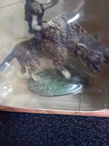 Warg rider figurine from the - figurine,