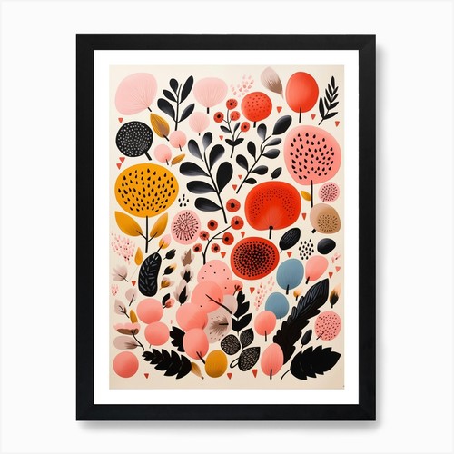 Abstract matisse style - abstract, flowers