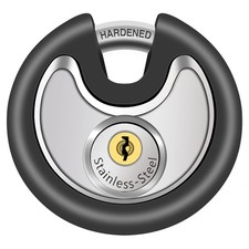 Heavy Duty Discus Padlock, 3/8