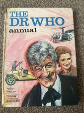 Doctor Who Annual Jon Pertwee Third Doctor Annual 1971 Pink Vintage Rare Classic