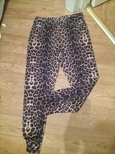 Ladies Size XL Leopard Print
