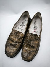 Waldlaufer Women’s Crocodile Loafer shoes  Size 7