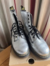 Dr Martens Boots - Silver