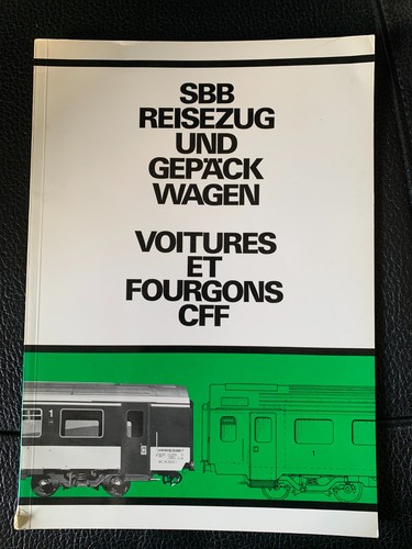 Sbb cff reisezug gepack wagen - sbb,