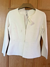 L.K Bennett Yorky Cream Peplum