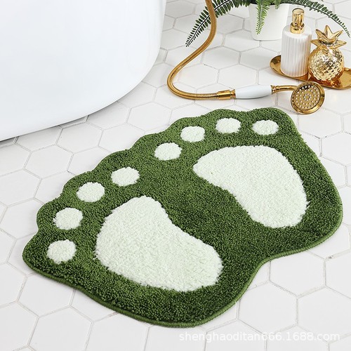Cute footprints bath - cute,
