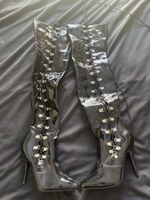 Pleaser seduce thigh high - thigh,
