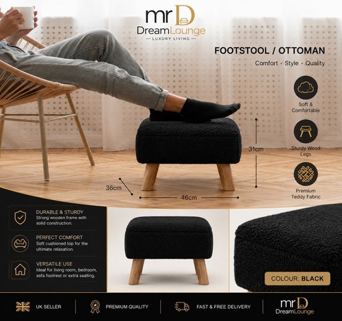 Foot stool made - stool, in