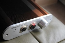 Little Dot VII+ Headphone Amplifier in black and silver