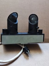 Vintage Dual Mirror Optical Illuminator Microscope Comparator Part Untested