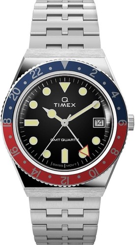 Timex mens watch gmt - q, reissue
