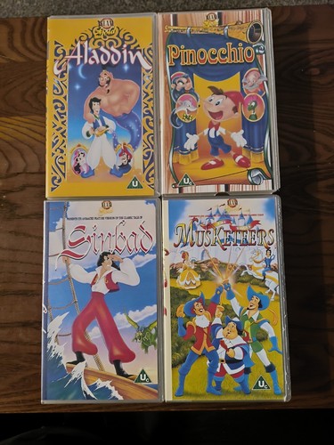 Slam gold vhs bundle - gold, aladdin