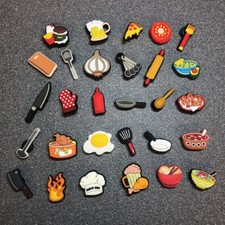 Croc Shoe Charm - Kitchen Utensils - Chef - BBQ - Cooking - Cafe - Food & Drink