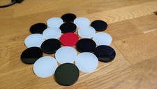 Carrom Board Acrylic Coins
