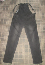 BANDIA ladies SIZE 8 MATERNITY DUNGAREES BIB BRACES OVERALL STRAIGHT STRETCH FIT