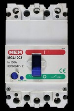 MEM 100 AMP 16kA TRIPLE POLE