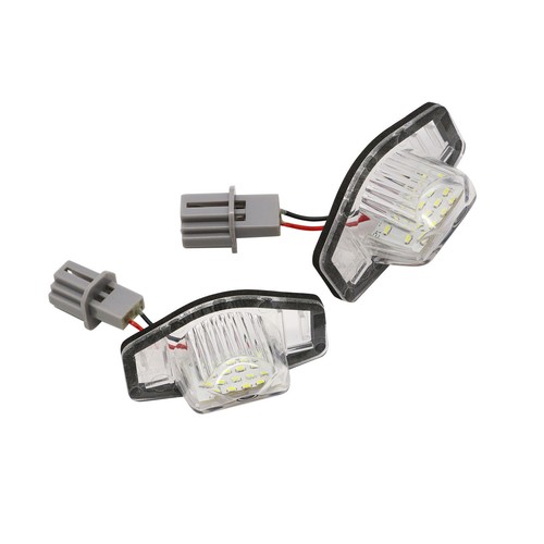 Led license plate lights - license,