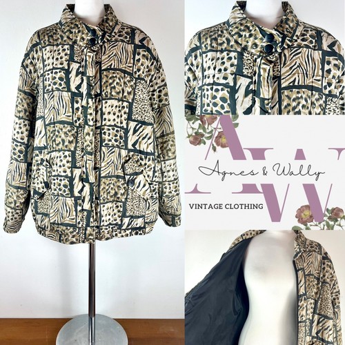 1980s size silk blend - silk,