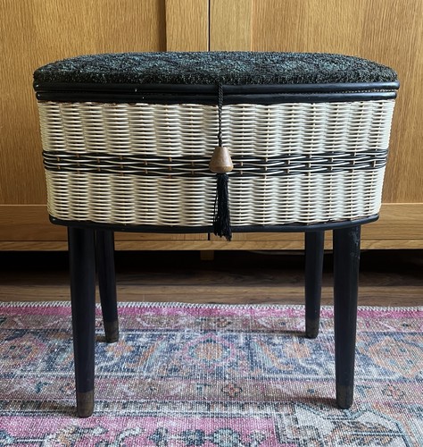 Vintage mid century woven - vintage,