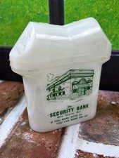 Vintage The Security Bank Mtn Grove Mo salt and pepper shaker