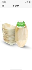 100x Bamboo Food Boats Sushi