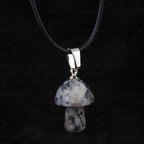 Mushroom necklace fungi kiwi - necklace,