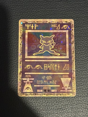 Pokemon card ancient - mew, holo