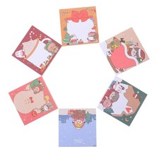 12pcs Xmas Memo Notes Self