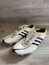 Men’s Adidas 11Pro Football Boots White/Gold UK 9.5 Rare