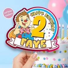 Mr Tumble cake topper -