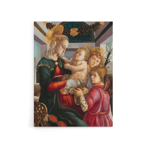 Madonna and child with - child, angels