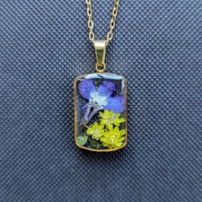 Handmade Botanical Pendant