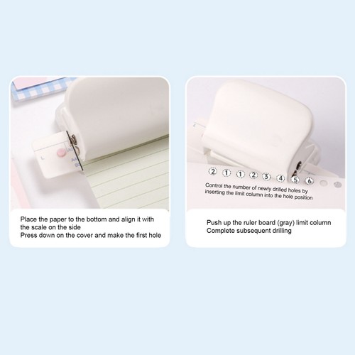 Hole puncher transparent - puncher, loose