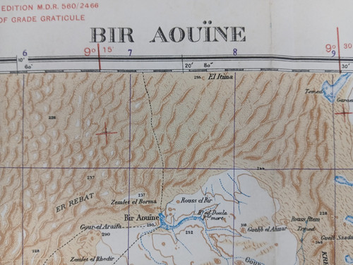 Ww2 map entitled - map, "bir