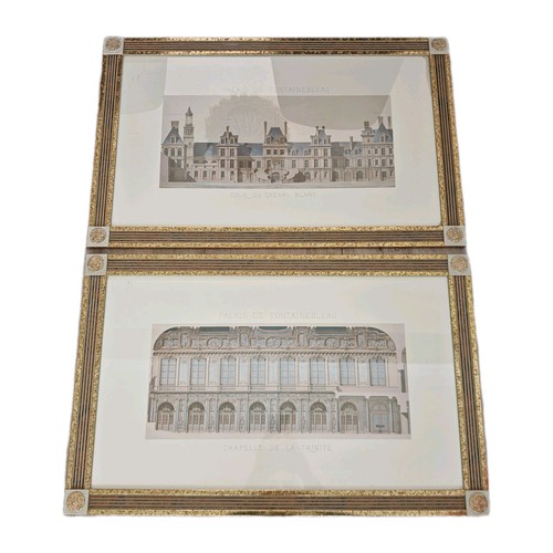 Palais fontainebleau framed - de,