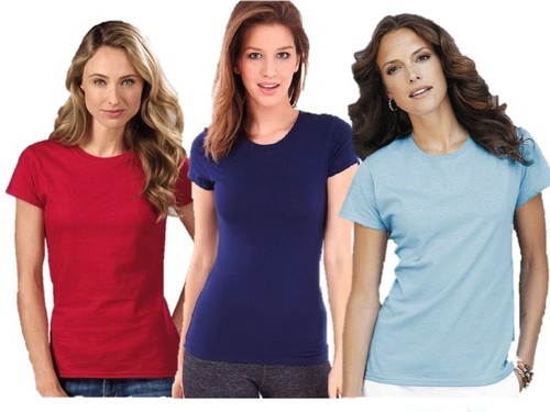 New basic crew neck women - new,