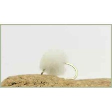 Egg Flies, 6 Pack White Egg