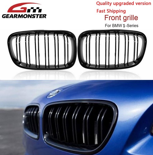 Gloss black front - gloss, kidney