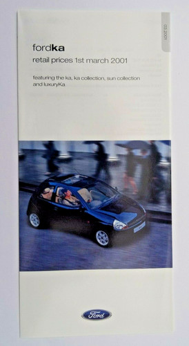 Ford price list march - ka, uk