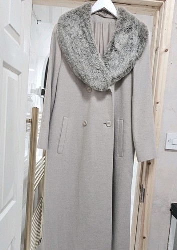 Vintage beige long wool - vintage,