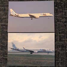 2 X FLYBE EMB 195 G-FBEA