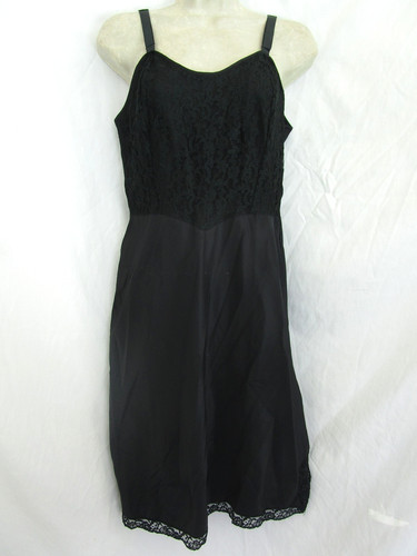 Vtg 60s barbizon saucy black - vtg,
