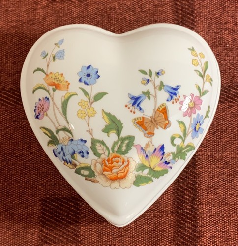 Aynsley cottage garden heart - aynsley,