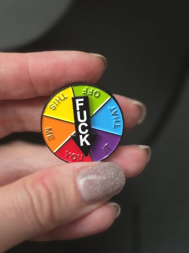Funny it spinning pin - funny,