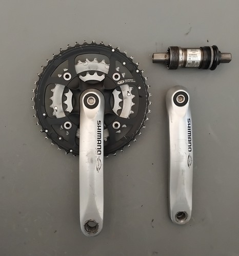 Shimano m460 mtb crankset - m460,